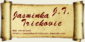Jasminka Tričković vizit kartica